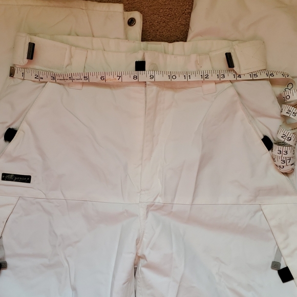 White Snow Pants - Picture 4 of 6